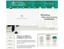 Tablet Screenshot of belgreen.ca